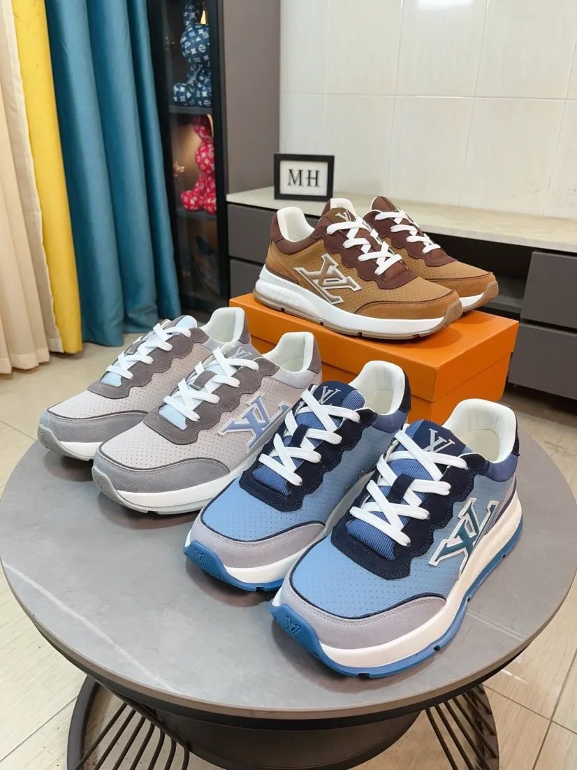 Men's shoes💰438🌹🌹[LV]🌹High-end brand of men's shoes: Official website 1:1 Latest masterpiece: The upper is made of Italian imported first-layer cowhide with special materials➕Full genuine leather lining🔥, making walking more convenient and comfortable! Exclusive new style, stunning work [color]! Create a fashionable personality to set off your uniqueness! A must-have for trendy men! Classic🔥Number: 38-44